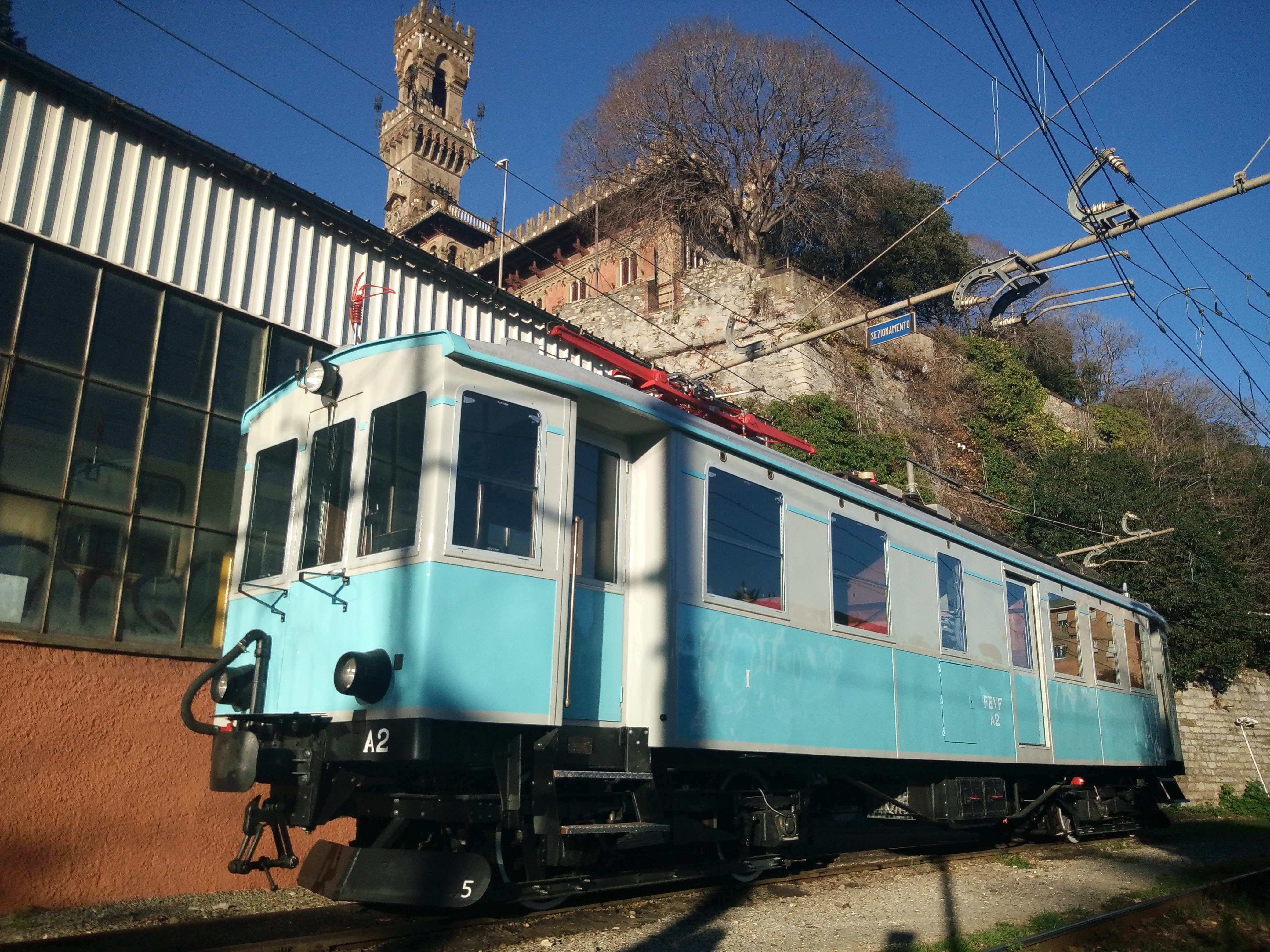 Motrice Storica trenino di Casella