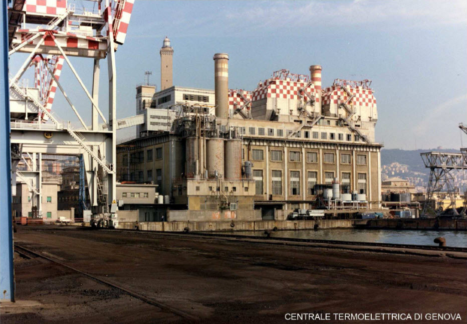 Centrale Termoelettrica del porto di Genova