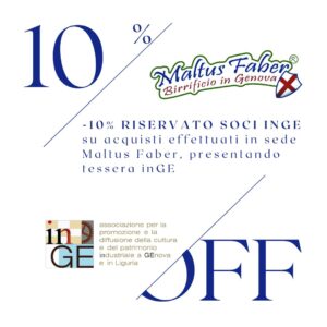 Sconto soci inGE MaltusFaber