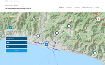mappa patrimonio industriale liguria industrialgenoa.org